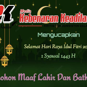 Idul Fitri 1 Syawal 1443 H