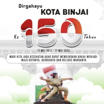 HUT Kota Binjai ke 150 Tahun  Turut Dihadiri Seluruh Kepala Puskesmas