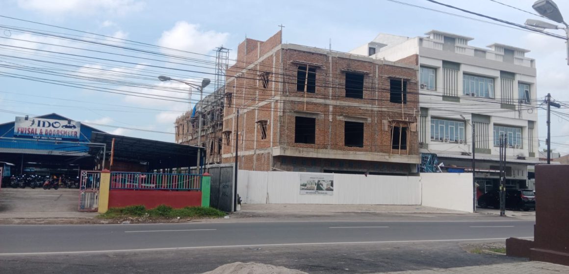 Walikota Medan Diminta Tindak Tegas Tiga Unit Rumah Toko Diduga Berdiri Tanpa Izin