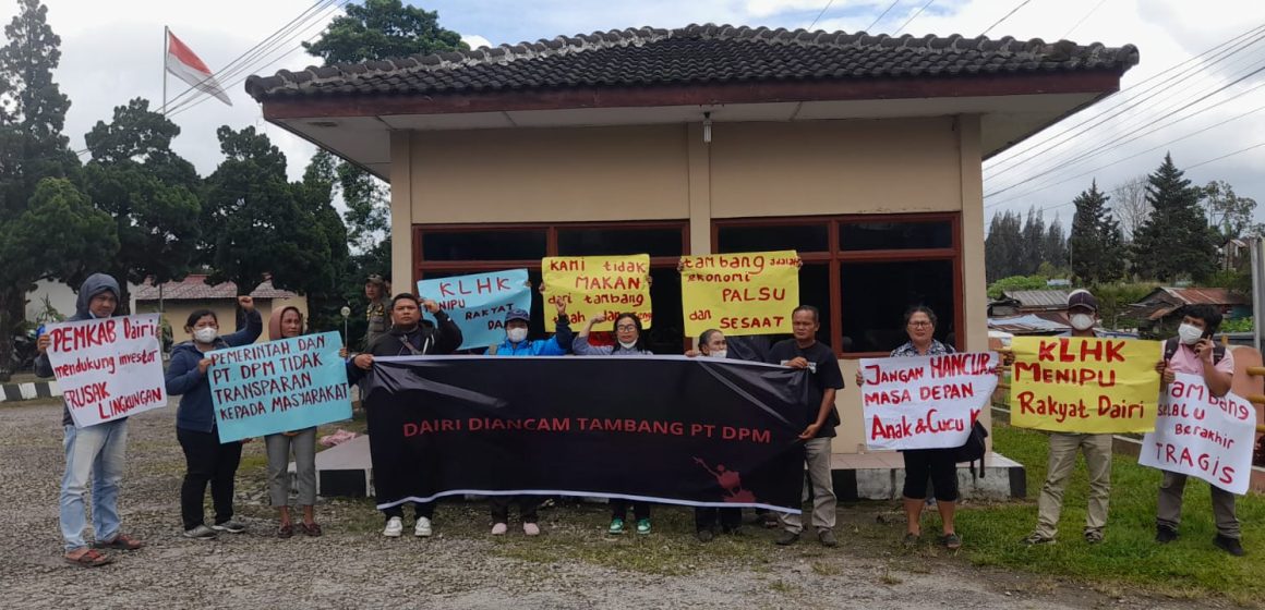 Masyarakat Dairi Terancam Bencana Ekstrim Tolak Persetujuan Lingkungan Dan Sosialisasi PT Dairi Prima Mineral (DPM)                 