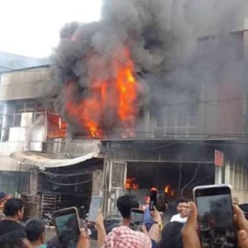 Puntungan Rokok Penyebab Terbakarnya 3 Unit Ruko Di Medan