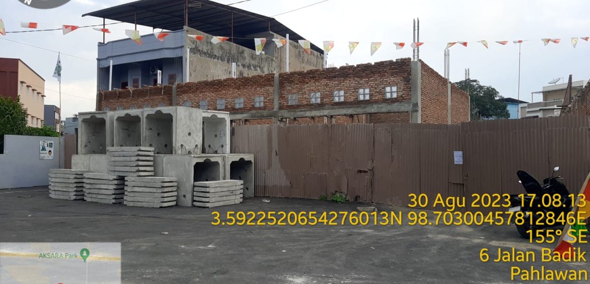 7 Bangunan Akan Dibongkar Paksa Satpol PP Di Medan Pahlawan